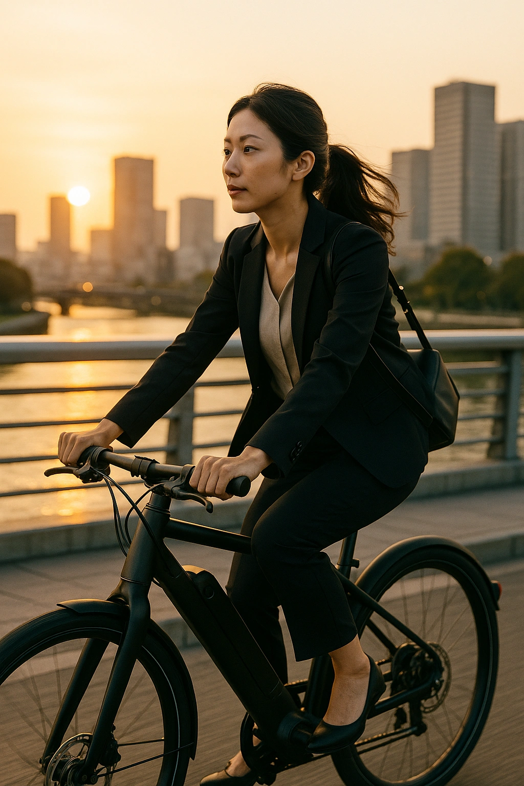 電動アシスト自転車通勤